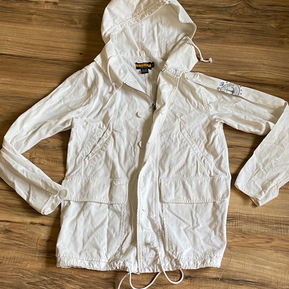 Ralph Lauren Rugby white womens chore jacket